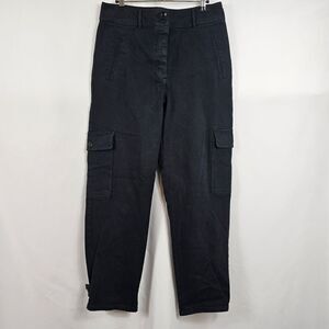 Aritzia Wilfred Modern Cargo Pants in Black Size 12